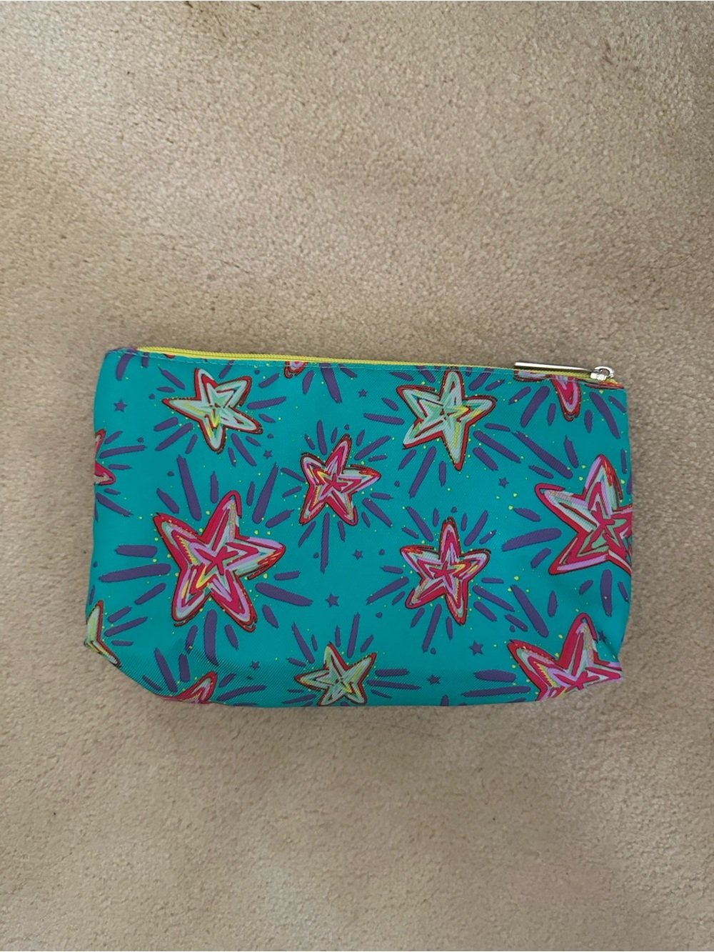 Clinique Star-Print Cosmetic Pouch